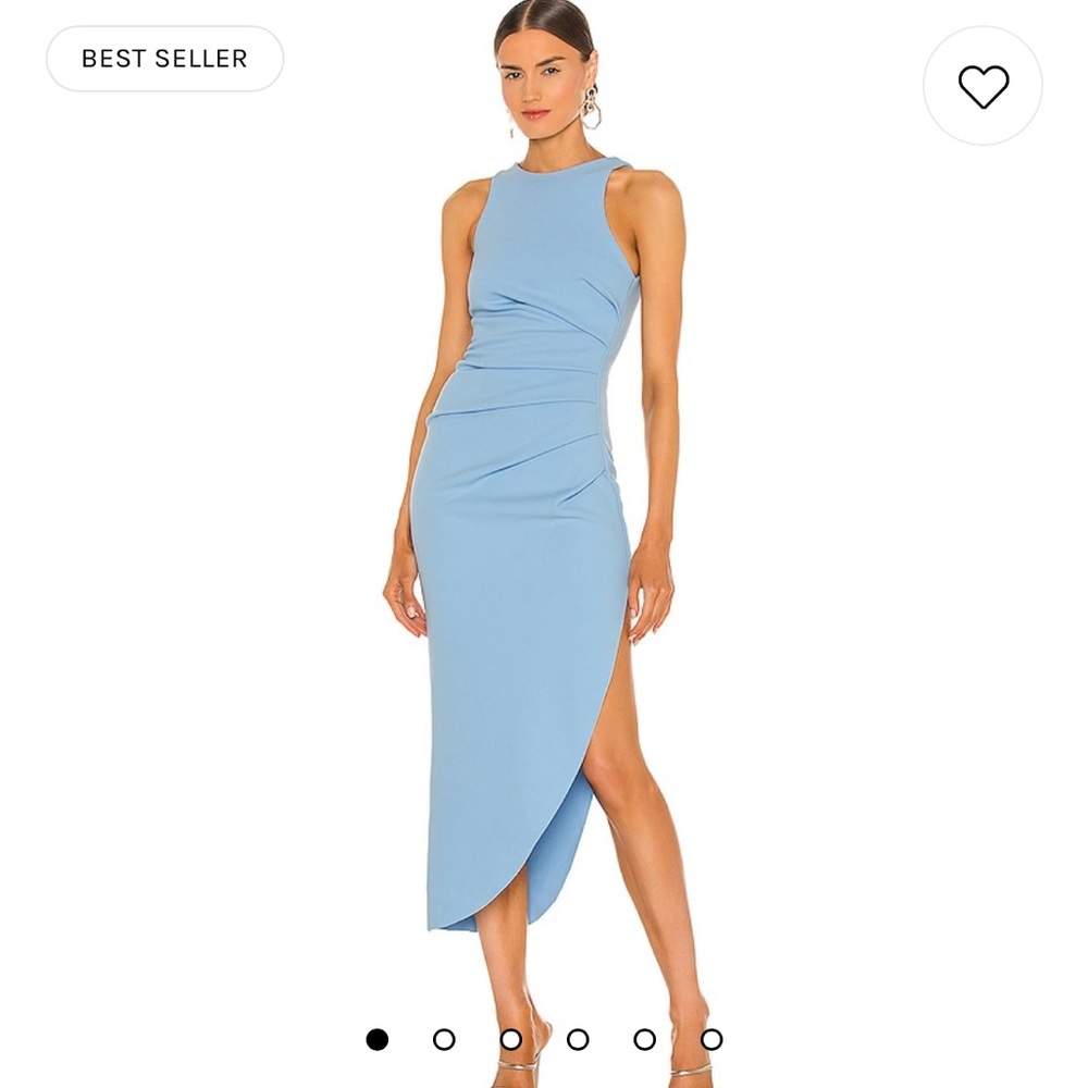 **NEW PICTURES** Revolve x ida dress in misty blue